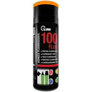 Afbeelding van Fluorescerende Verf Spray - 400ml - Oranje - Sneldrogend - Hoge Dekking - Weer- en Slijtvast - Voor Metaal