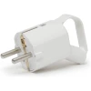 Afbeelding van Losse Netstekker Met Treklip Wit – Inline Stekker Met Handgreep – AC Stekker 230V 16A Met