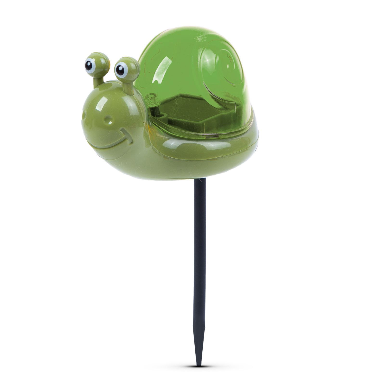 Afbeelding van Solar Tuinlamp Slak Met Grondpin – LED Tuinverlichting Op Zonne-Energie – Witte LED – Automatisch Aan