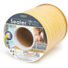 Afbeelding van Zelfklevende Deur- En Raamafdichting Tochtstrip Op Rol – E-Profiel – Wit – 100 Meter (2 × 50 m) –