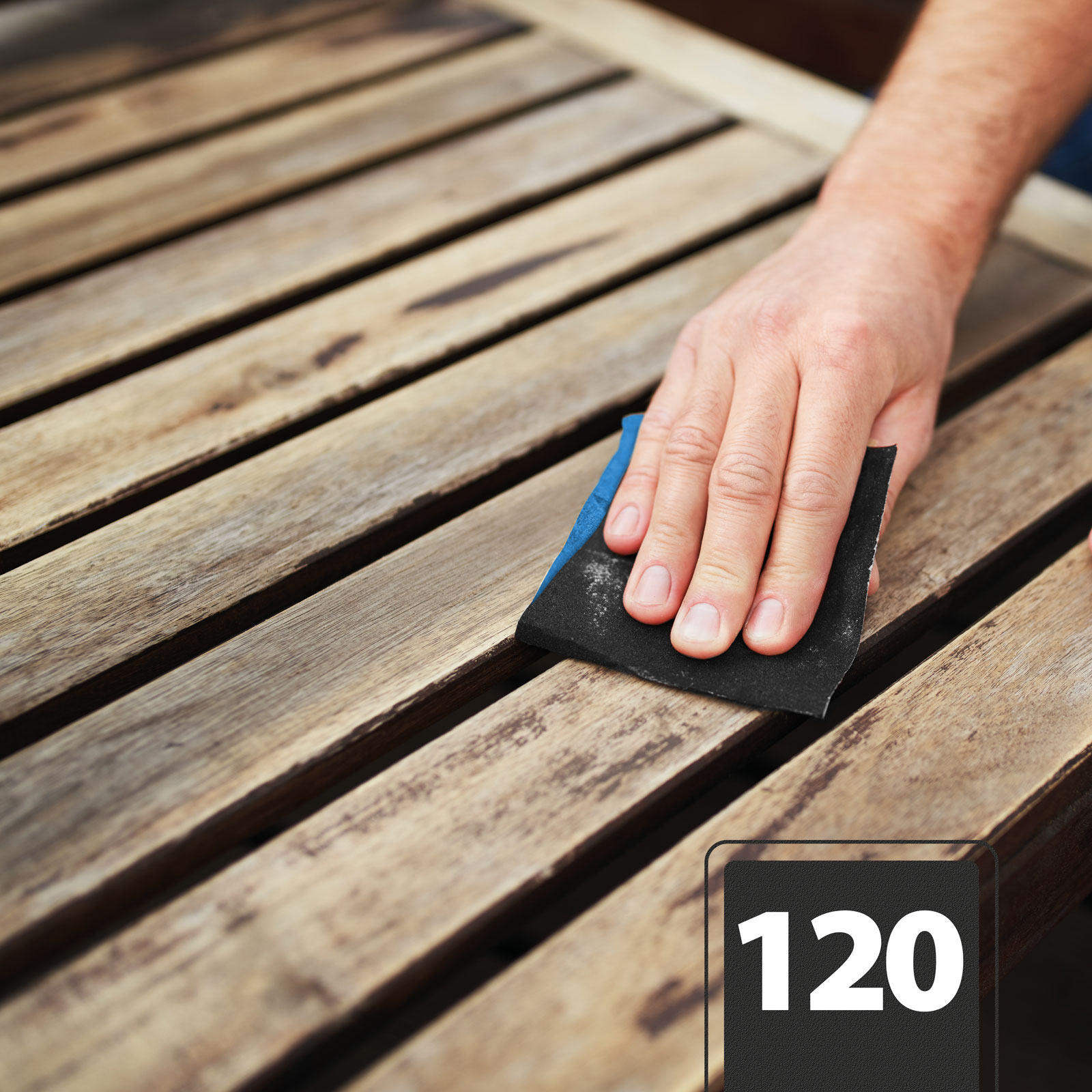 Afbeelding van Schuurpapier Korrel 120 - Blauw - 230 x 280 mm - 5 stuks | Aluminiumoxide | Voor Metaal & Kunststof