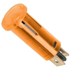 Afbeelding van 10x Oranje Controlelampje 220V AC – Indicatorlamp Voor Industriële Machines En Apparatuur – Inbouw