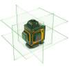 Afbeelding van Kruislijnlaser 3D Groene Laser Waterpas 360° - 16 Lijnen Laser Level Max 15m - Automatisch Zelfnivellerend