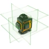 Afbeelding van Kruislijnlaser 3D Groene Laser Waterpas 360° - 16 Lijnen Laser Level Max 15m - Automatisch Zelfnivellerend