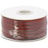 Afbeelding van Luidsprekerkabel - 2×0,75 mm² - 100% Zuurstofvrij Koper (OFC) - Getwiste Aders - Rood/Zwart PVC Mantel -
