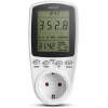 Afbeelding van Energieverbruiksmeter - Stroommeter met Kostencalculatie - LCD Display - Meet Spanning, Stroom, Frequentie