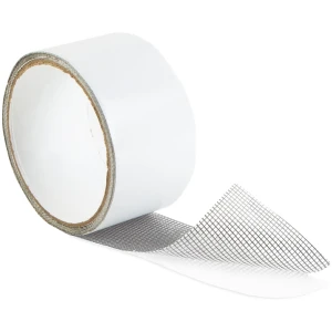 Afbeelding van Vliegengordijn Mesh Muskietengaas Reparatie Tape – Zelfklevend – 2 M X 5 Cm – Grijs – Geschikt Voor