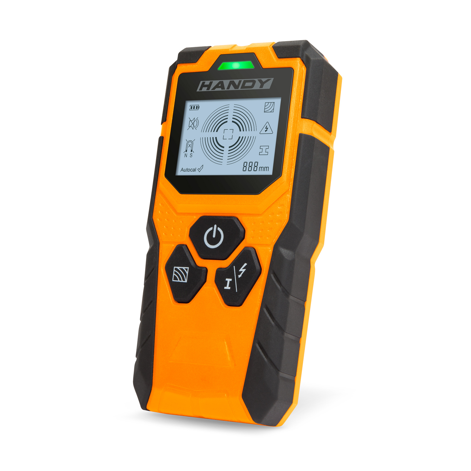 Afbeelding van Digitale Multidetector Voor Metaal Hout En Stroomkabels - Wandscanner Met Groot Display - Detectiediepte Tot