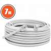 Afbeelding van 6P4C Modulaire Kabel - 6P4C Naar 6P4C - 7M - Wit - Voor Telefoon- En Dataverbindingen [20302] - f5db d787
