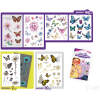 Afbeelding van Tijdelijke Tattoos Kinderen - Vlinders en Bloemen - 65 Stuks Tattoo Stickers Set [TY50274] - f603 0a2b 4a86
