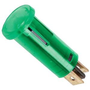 Afbeelding van 10x Groen Controlelampje 12V DC – Indicatorlamp Voor Auto En Elektrische Apparatuur – Inbouw Signaallamp
