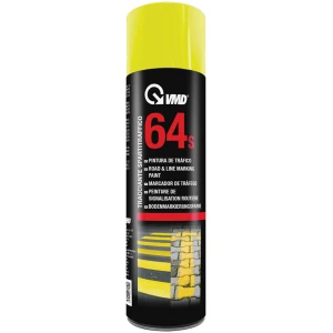 Afbeelding van Markeerverf Geel 500ml - Slijtvaste & UV-Bestendige Verfspray | Voor Parkeerplaatsen, Wegenbouw &
