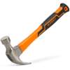 Afbeelding van Professionele Klauwhamer met Glasvezelhandvat - 450 g - Voor Timmerwerk, Renovatie en Dakwerken [10429B] -