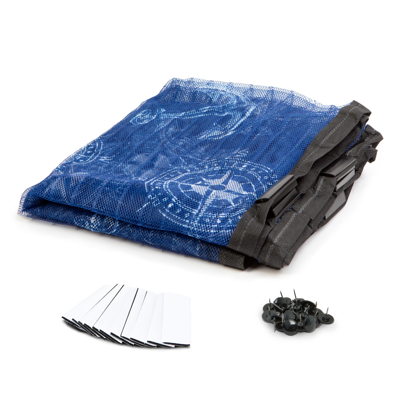 Afbeelding van Magnetisch Deurgordijn Tegen Insecten – Vliegengordijn / Hordeur - Hor met Magneten – Ankerpatroon –