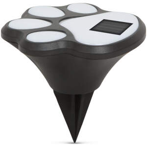 Afbeelding van Solar Tuinlamp LED op Zonne-Energie – Hondenpoot Decoratielamp – Staand Model – 1 Koel Witte LED –