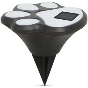 Afbeelding van Solar Tuinlamp LED op Zonne-Energie – Hondenpoot Decoratielamp – Staand Model – 1 Koel Witte LED –
