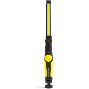 Afbeelding van COB LED Werklamp - Oplaadbare 1200 mAh Li-ion Batterij - 300 Lumen - Traploos Dimbaar - 270° Verticaal &