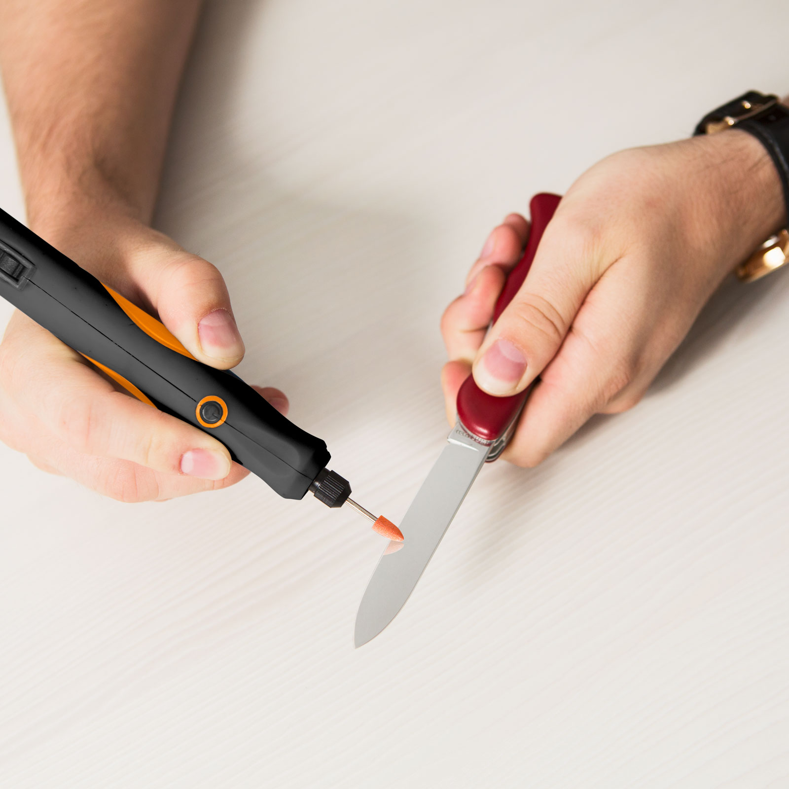 Afbeelding van Handy Midi Drill Hobby Boor En Graveermachine 18 V – Compact En Lichtgewicht – Geschikt Voor Boren,