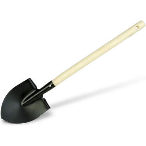 Afbeelding van Tuingereedschap - schop - 50 cm - met houten handvat 1 Stuks [11295A] - 01 11295A web