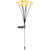 Afbeelding van Op een paal te plaatsen solar lamp – kamille – 10 warmwitte LED's – 80 cm 1 Stuks [11272] - 02