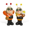 Afbeelding van Zonne-energie dierenfiguur – bij – met bewegende ogen – 112 SMD LED's – 22 cm – 2 varianten 1