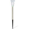 Afbeelding van Staafbare solar lamp – 1× warm wit – chroom – 6 x 38,5 cm 1 Stuks [13014] - 02 13014 web