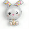 Afbeelding van Paasballon - konijn - aluminiumfolie - 78 cm 1 Stuks [57979] - 02 57979 web