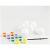Afbeelding van Paasdecoratie - Paasset met schuimrubberen eierbeschildering - 6 cm - 6 eieren 1 Stuks [57995] - 02 57995 web