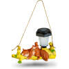Afbeelding van LED-figuur van een dier op zonne-energie – eekhoorn – ophangbaar – warmwitte LED – 25 x 6 x 19 cm 1