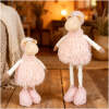 Afbeelding van Textieldecoratie - schaap - telescopisch - 50 x 19 x 15 cm 1 Stuks [11578] - 03 11578 web
