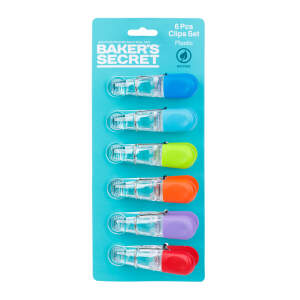 Afbeelding van Baker’s Secret Magnetische Sluitclips – Set van 6 – Herbruikbaar – BPA-vrij [DA00989] - 0944 4960