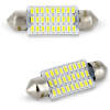 Afbeelding van 2x LED Autolamp Sofit 10x39mm - 189 Lumen 6000K - 27x SMD 1,5W 12V Canbus - Lange Levensduur - Helder Wit