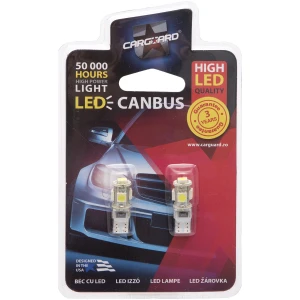 Afbeelding van LED Autolamp T10 - 90 Lumen 6000K - 5x SMD 3W 12V - Lange Levensduur 50.000u - Helder Wit Licht [50944] -