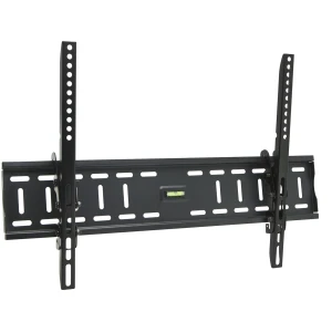 Afbeelding van TV Muurbeugel Kantelbaar - Voor 40-80" TV's - Max VESA 600x400 mm - Max 50 kg - Zwarte Beugel -