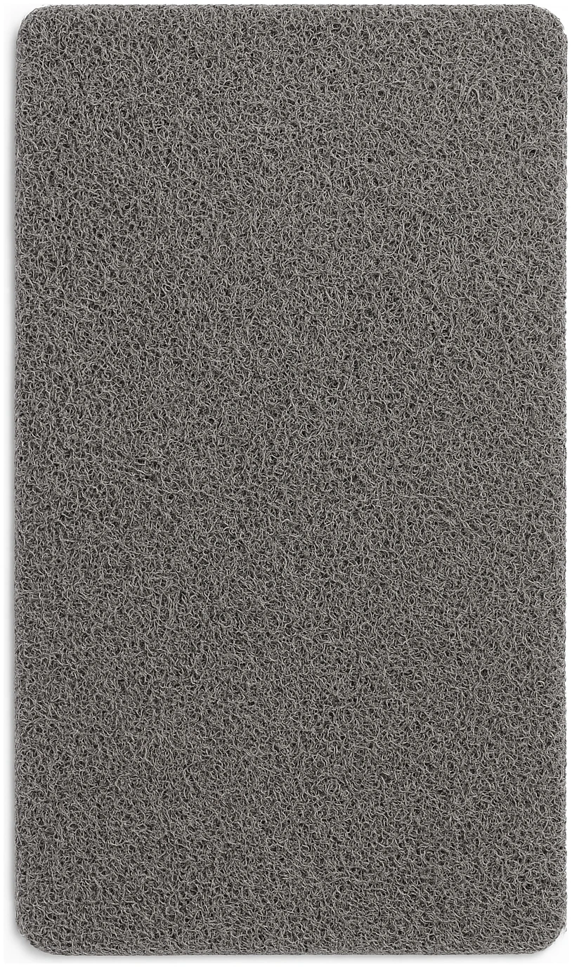 Afbeelding van HSXL - Antislipmat Douche Zacht & Waterdoorlatend - 70x40CM - Incl. Netspons - Antislip Douchemat Grijs