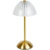 Afbeelding van Tafellamp 'Paris' Goud Metaal 31 cm – Dimbaar – 3 Lichtkleuren (Warm/Neutraal/Koel Wit) –