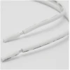 Afbeelding van 20x GU10 Lampfitting met Keramische Behuizing en 15 cm Silicone Kabel - Wit - Set van 20 Stuks [40906] - 1d41