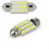 Afbeelding van 2x LED Autolamp Sofit 10x35mm - 189 Lumen 6000K - 27x SMD 1,5W 12V Canbus - Lange Levensduur - Helder Wit