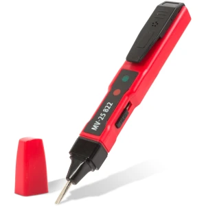 Afbeelding van Spanningsdetector Spanningszoeker Contactloos - 70-250V AC Met Licht- en Geluidsalarm - Penmodel Met