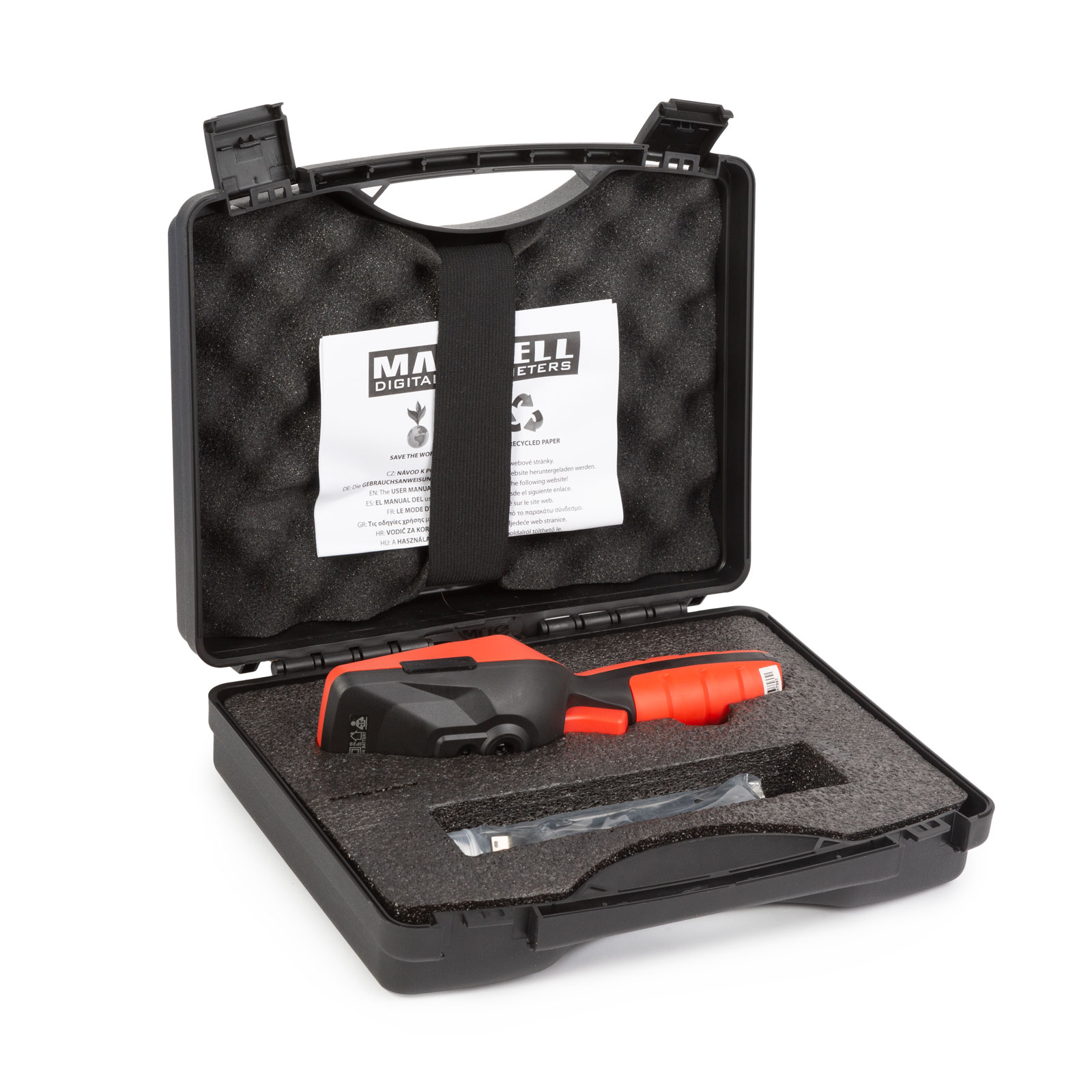 Afbeelding van Digitale Warmtebeeldcamera Met Touchscreen - Oplaadbare Batterij - MicroSD Opslag - Foto- en Videofunctie