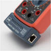 Afbeelding van Digitale Multimeter met Kabeltester - 2-in-1 - Auto Range - RJ11, RJ12, RJ45, USB - 600V - 10A -