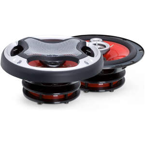 Afbeelding van M.N.C DevilX 3-wegs autoluidsprekers - 6,5" (165 mm) - 100 W - 4 ohm - supertweeter - robuuste kwaliteit