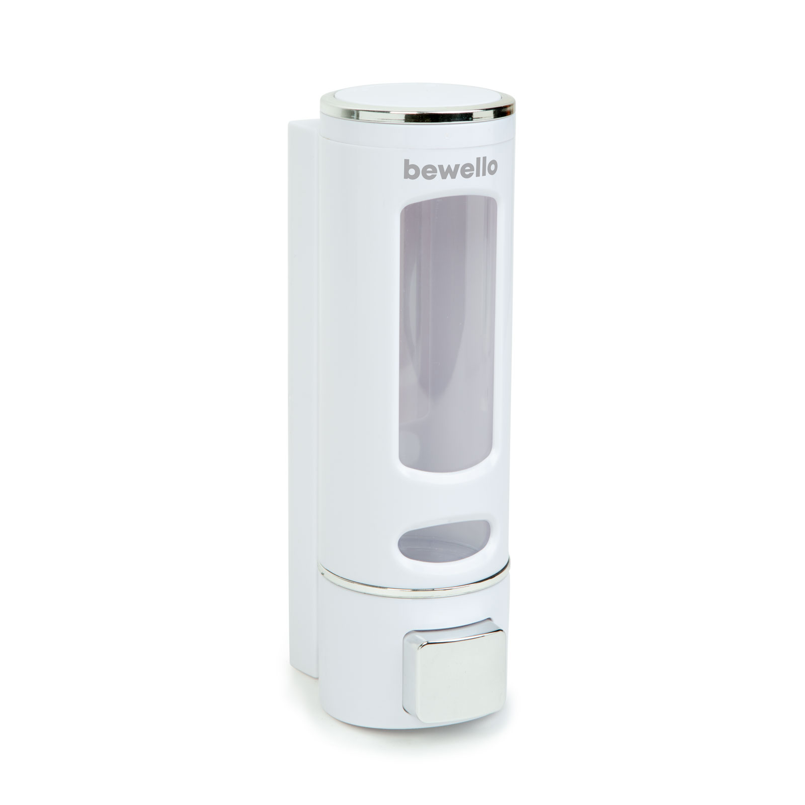 Afbeelding van Zeepdispenser - Handmatig bediend - 400 ml - Wandmontage - Geschikt voor vloeibare zeep of desinfectiemiddel