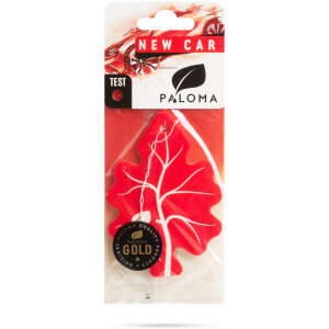 Afbeelding van Paloma Gold New Car Luchtverfrisser Auto – Hangend – Min. 2 Weken Geur – Auto & Interieur – 1