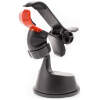 Afbeelding van Telefoonhouder auto - Klem met zuignap Ø70 mm - 360° draaibaar - Geschikt voor 6-7" telefoons of