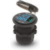Afbeelding van Inbouw USB-A Laadpoort met Voltmeter - Ter vervanging van Sigarettenaansteker - 12/24V [54927BL] - 516e ff31