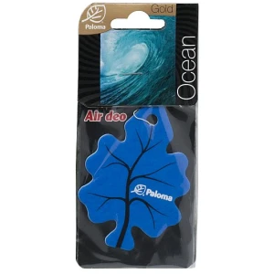 Afbeelding van Paloma Gold Ocean Luchtverfrisser Auto – Hangend – Min. 2 Weken Geur – Auto & Interieur – 1 Stuk