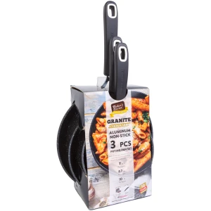 Afbeelding van Baker’s Secret Koekenpannenset – 18 + 22 + 26 cm – 3-delig – Antiaanbaklaag [DA00960] - 541e 0c96