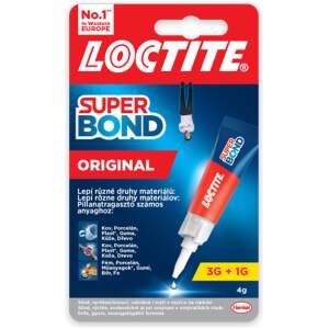 Afbeelding van Loctite Super Attak Universele Secondelijm – 3 g – Sneldrogend & Extra Sterk – Transparant –