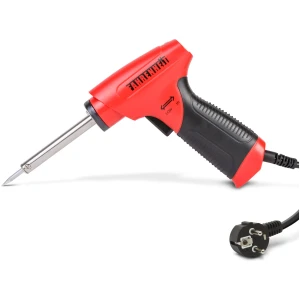 Afbeelding van Soldeerbout Met Pistoolgreep - 230V 30/60W - Compact Ontwerp Met Metaalstandaard en Lange Kabel [28091B] -